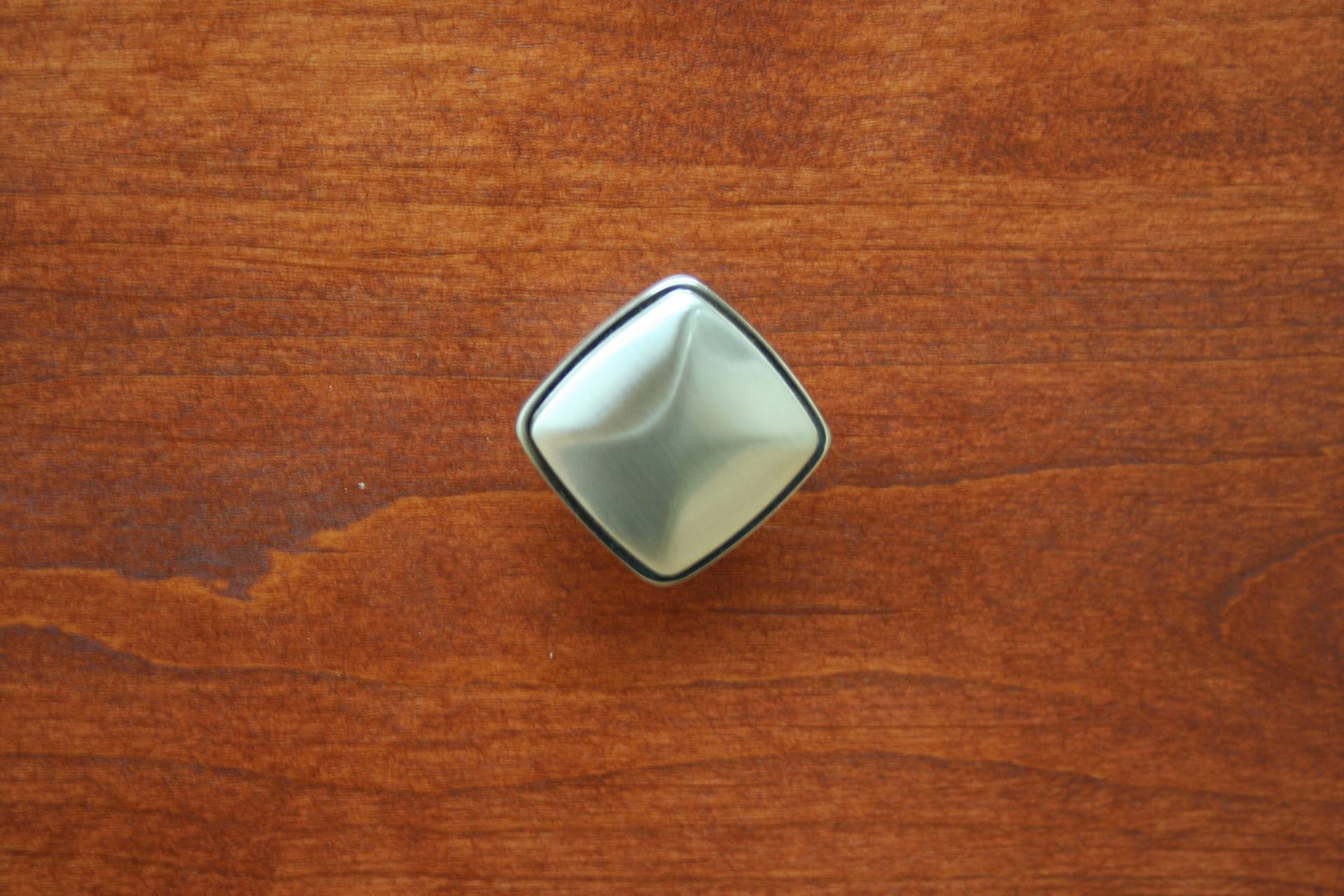 Silver Square Knob Silver Square Knob