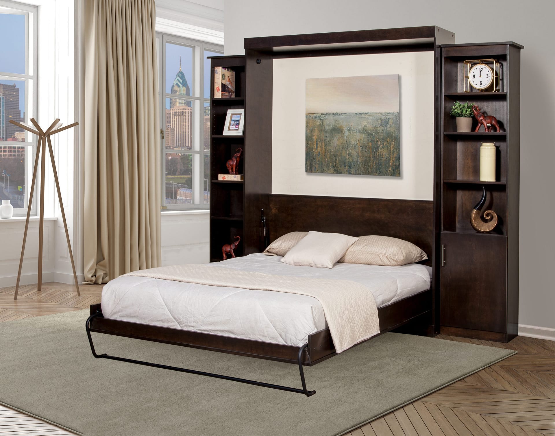 London Murphy Bed – open London Murphy Bed - open