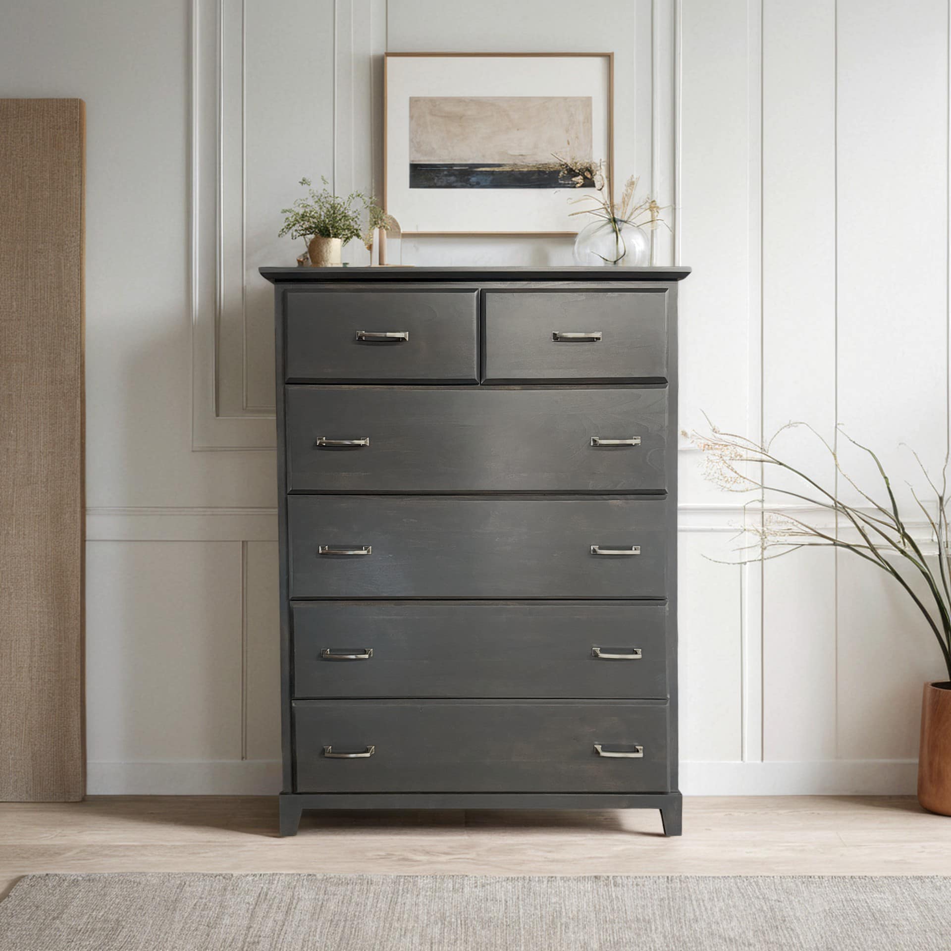 Avalon Solid Top 6 Drawer Gentleman’s Chest(4)