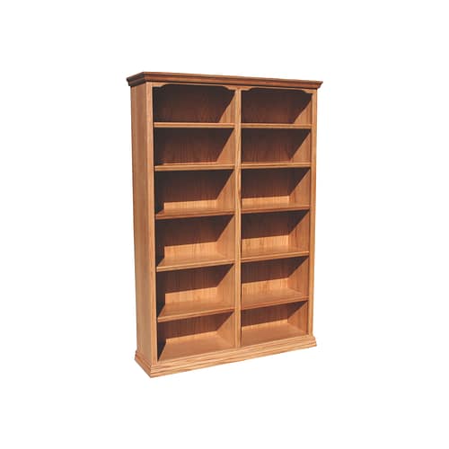 Traditional BK2 48"W Standard Bookcase