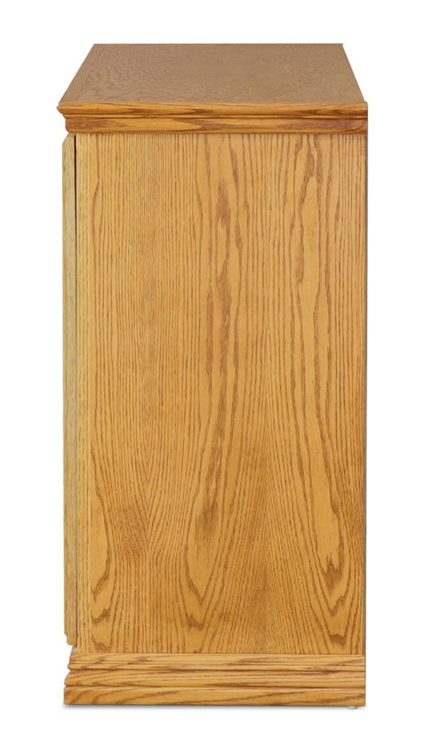 Traditional CN2 Media Storage Cabinet side view Traditional CN2 Media Storage Cabinet side view