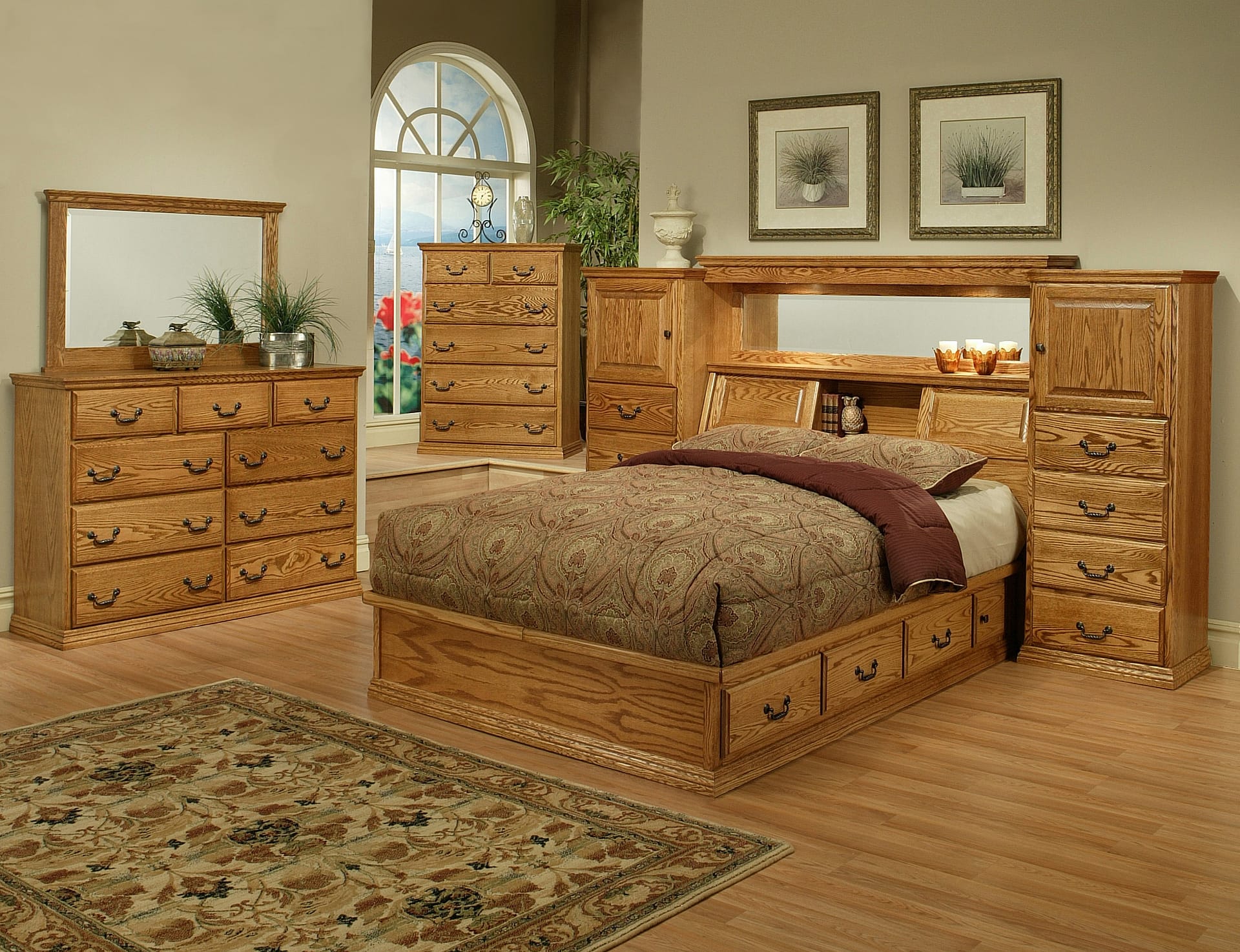 T465-Q OAK PIER WALL (13)